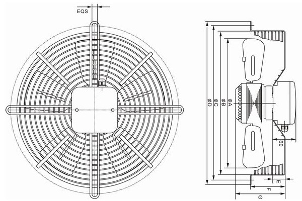 外轉子麻豆直播免费版外形結構圖